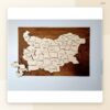 Дървен пъзел „Карта на България“ за деца Дървен пъзел „Карта на България“ за деца