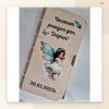 Картичка-плик за пари за детски рожден ден с име и дата