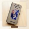 Картичка-плик за пари за рожден ден с име и дата – модел 2