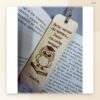 Книгоразделител с бухалче и име