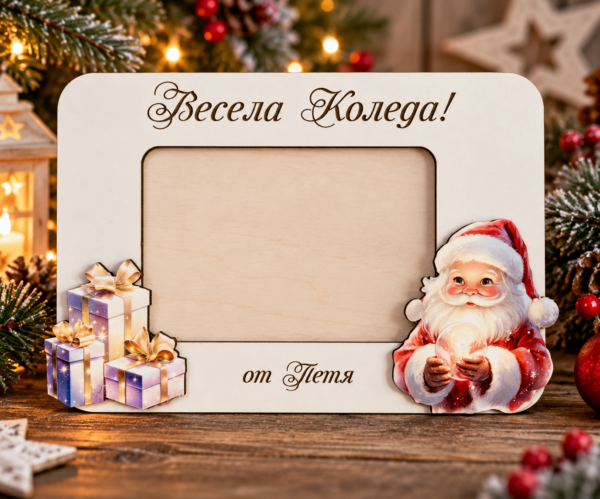 personalna-koledna-ramka-dado-koleda-6ac169333797d.png Коледна рамка за снимка с име „Дядо Коледа“