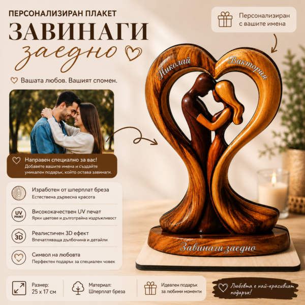 plaket-zavinagi-zaedno_EF_B8_8F-6a89615adaa48.png Плакет за влюбени „Завинаги заедно“ с имена