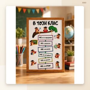 Постер „В този клас“ Постер „В този клас“