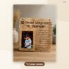Сувенир „10 причини да те обичам“ със снимка и дата Сувенир „10 причини да те обичам“ със снимка и дата