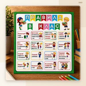 Табела „Правилата на класа“ – модел 2