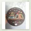 Табела „В този клас ние сме…“ с книги и име на учителя – дървен дизайн 2 Табела В този клас ние сме с книги и име на учителя – снимка 2